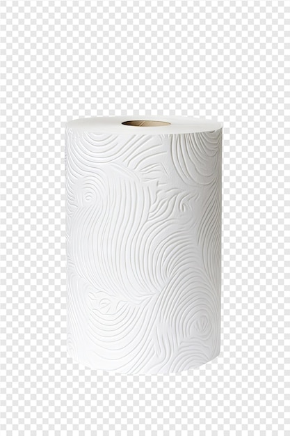 PSD a roll of paper towels with a design on it