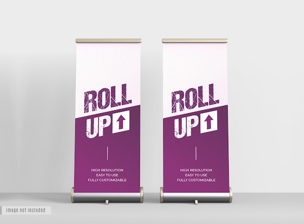 Roll up mockup