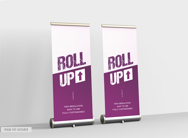 Roll up mockup