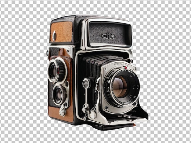 PSD rolle flex 28fx camera png on white background