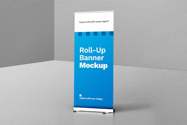 Rollup banner mockup