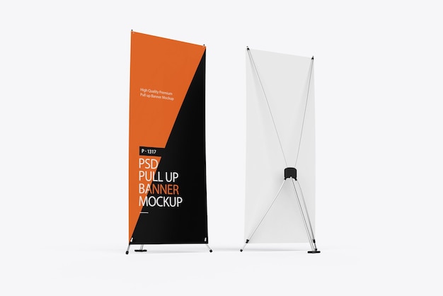 RollUp Stand Banner 3D View