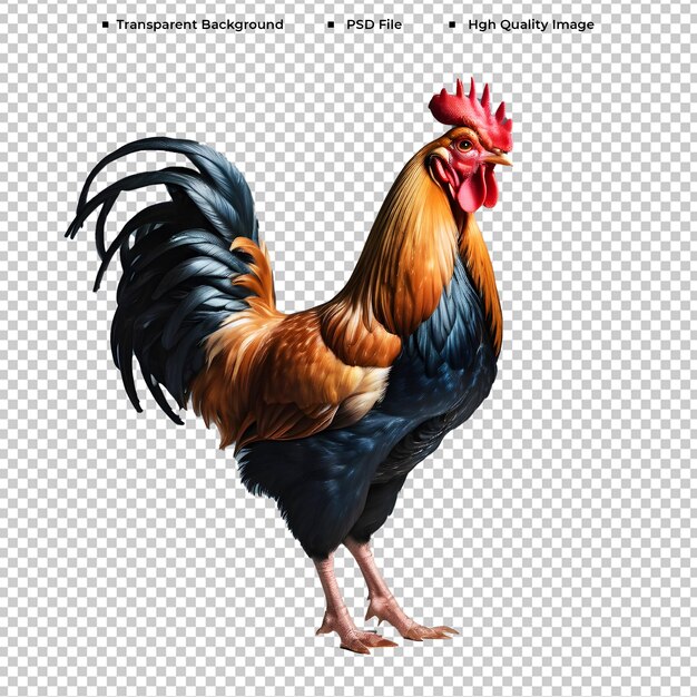 PSD a rooster