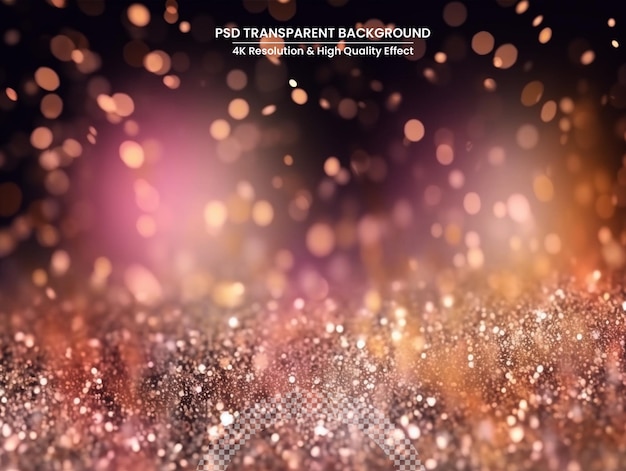 PSD rose gold sparkle glitter background