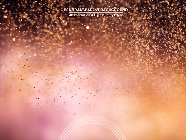 PSD rose gold sparkle glitter background