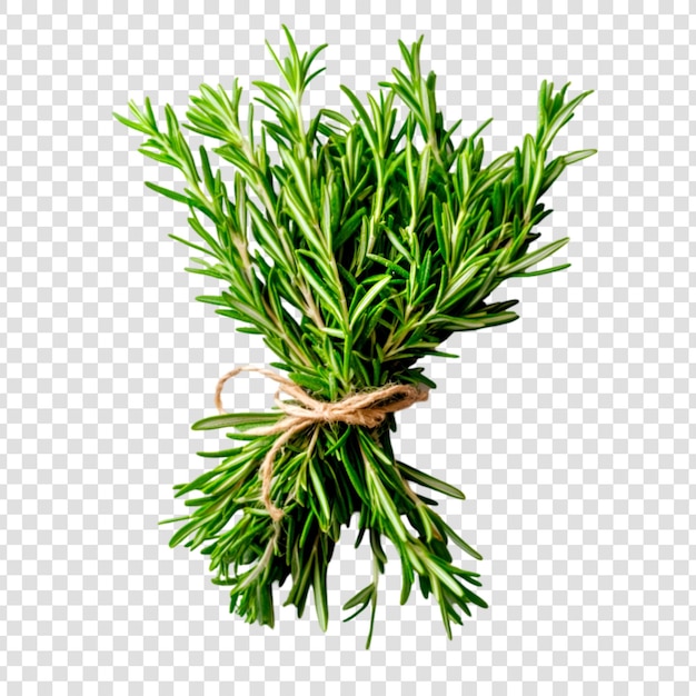 PSD rosemary isolated on white background