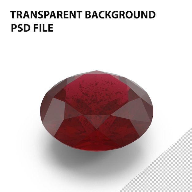 Round Ruby PNG