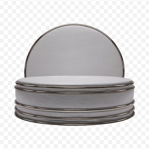 PSD a round silver plate with a lid that says quot the lid quot