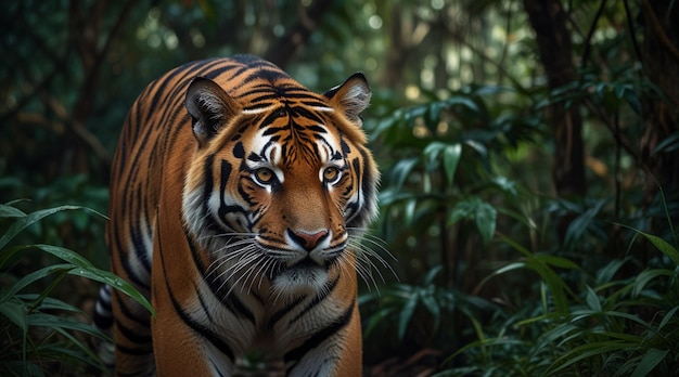 A Royal Bengal Tiger in the forests of Sunderbans Wildlife wallpaper