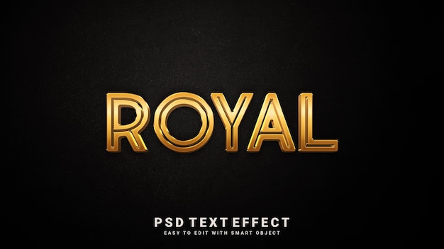 royal text effect