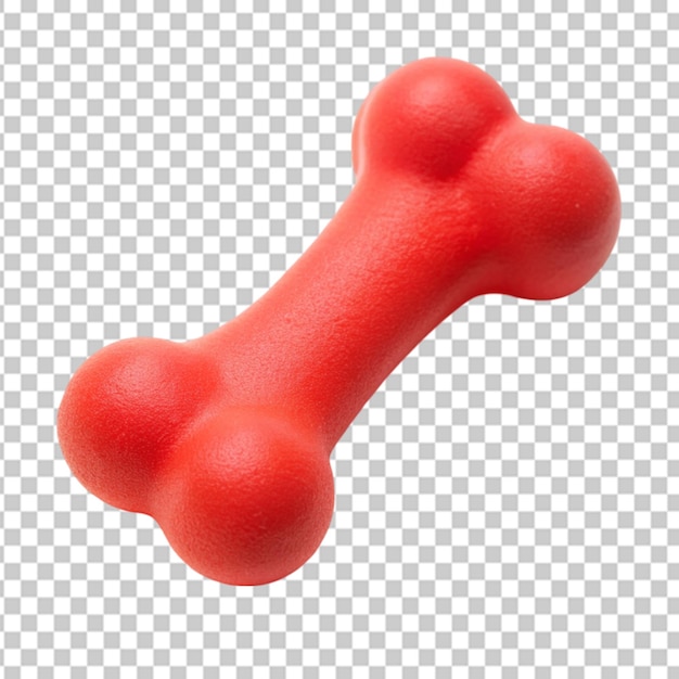 rubber dog bone Transparent background