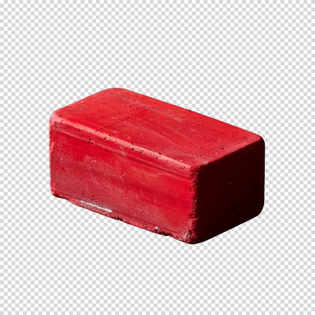 Rubber Eraser isolated on transparent background