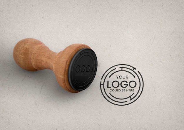 Rubber Stamp Mockup