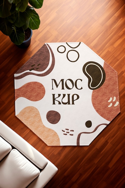 Rug tufting mockup