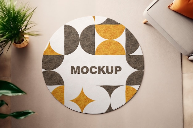 Rug tufting mockup