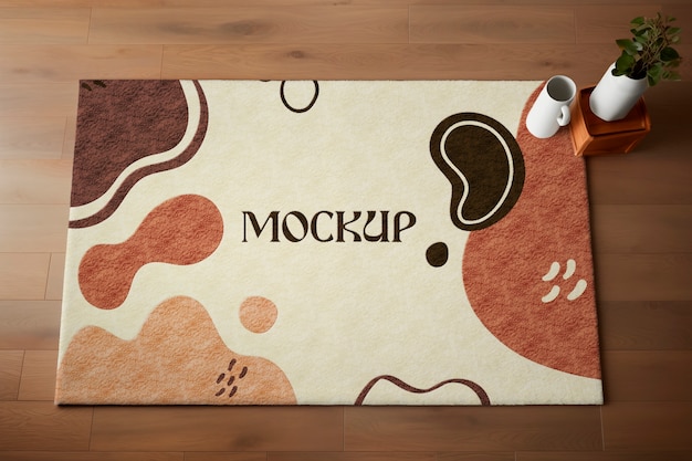 Rug tufting mockup