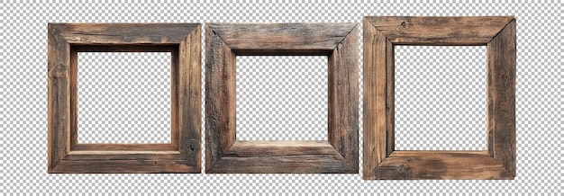 Rustic Wooden Frames for Creative Projects