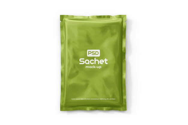 Sachet mockup