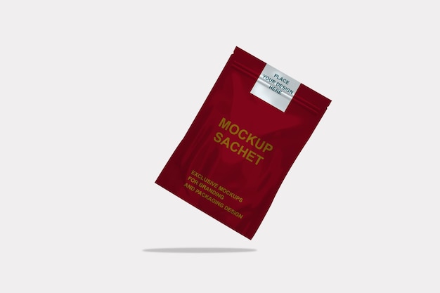 Sachet mockup