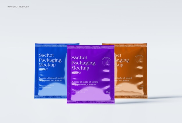 Sachet Packaging Mockup