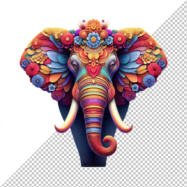 Safari Spectrum Art of Diverse Animal Fronts