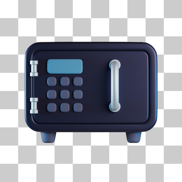 Safebox Money 3D Icon