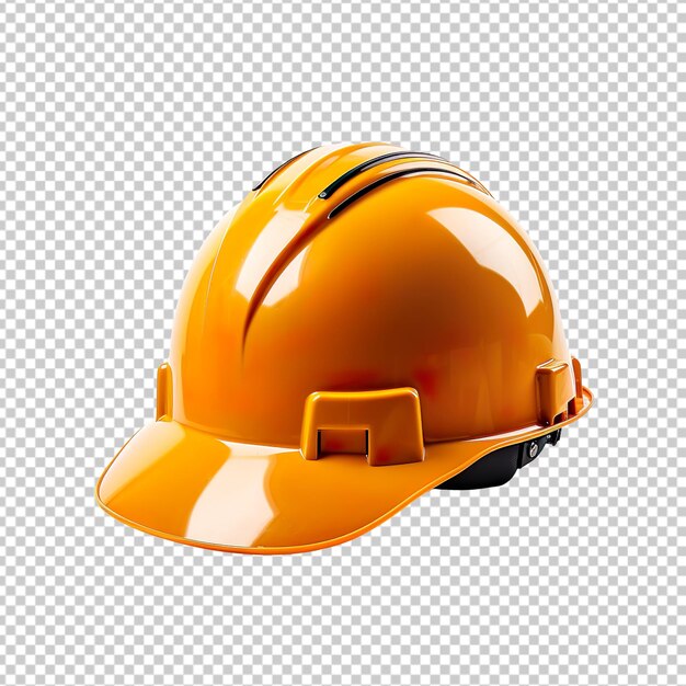 Safety helmet isolated on transparent background