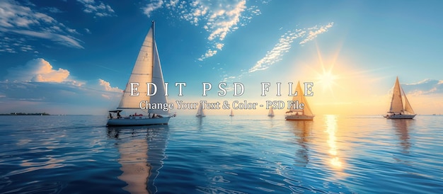 PSD sailing into the sunset