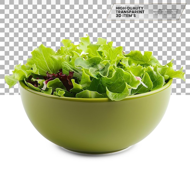 Salad Bowl A Large Bowl Used for Serving Salads on Transparent Background