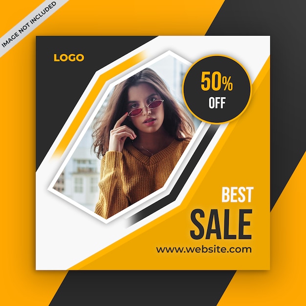 Sale social media post template