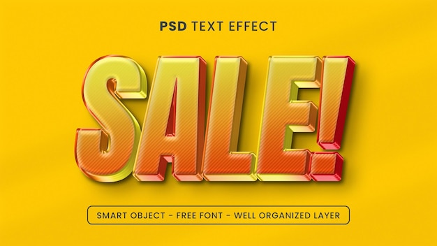 Sale text effect