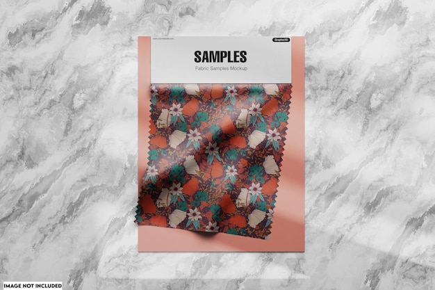 Sample fabric mockup