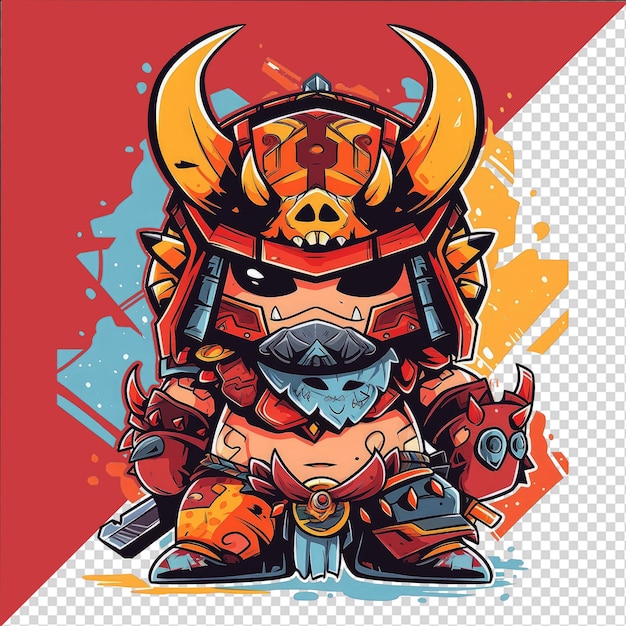 Samurai japanese Game character for your project