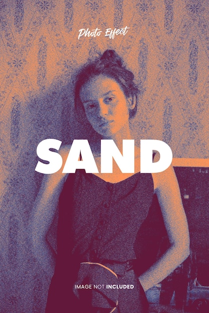 Sand Photo Effect