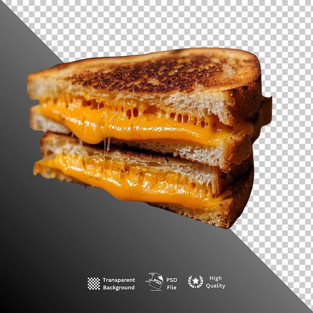 PSD sandwich isolated on transparent background