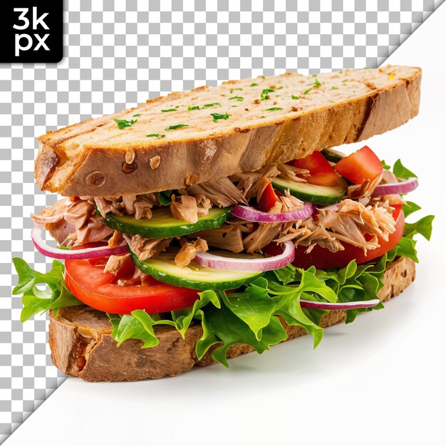 a sandwich with a black background and a photo of a sandwich with a picture of a salad on it