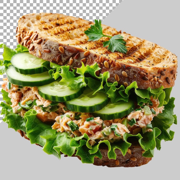 PSD sandwich without background toast no background png