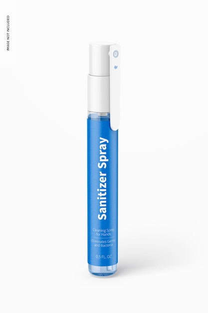 Sanitizer Spray Stick Mockup