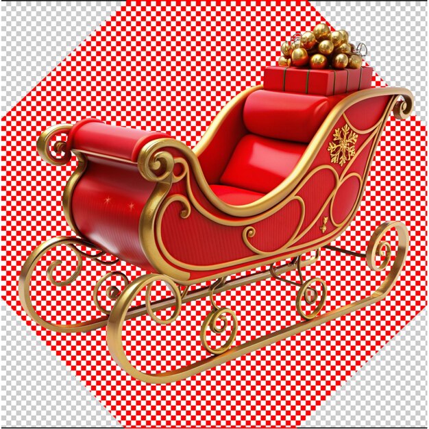 PSD santa sleigh