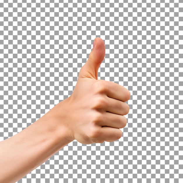 PSD satisfied customer positive feedback okay hand gesture hand showing thumbs up customer approval png