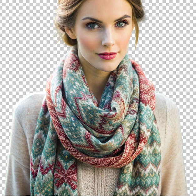 scarf isolated on transparent background