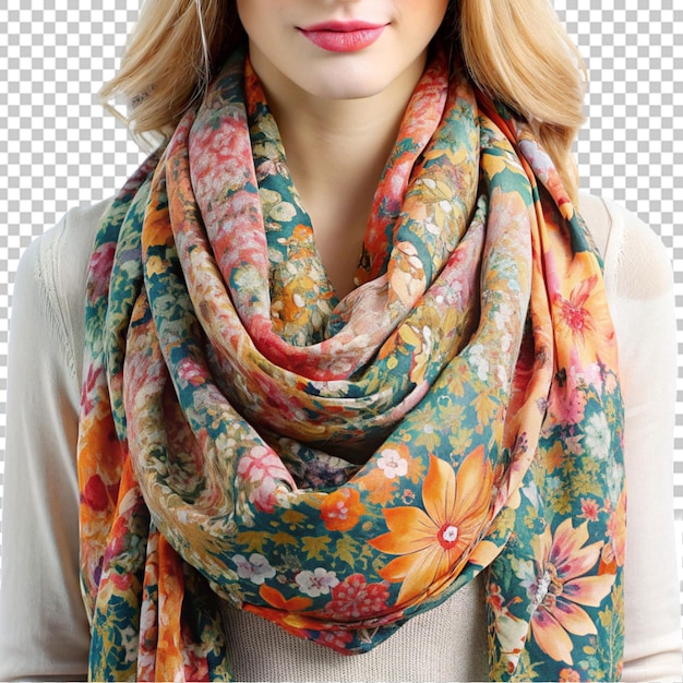 scarf isolated on transparent background