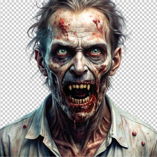 PSD scary zombie