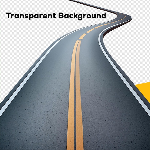 Scenic Road to Adventure transparent background PNG