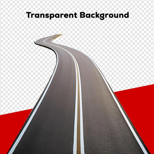 Scenic Road to Adventure transparent background PNG