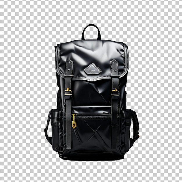 school bag on transparent background