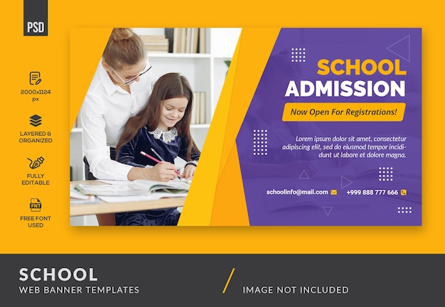 School Education Web Banner