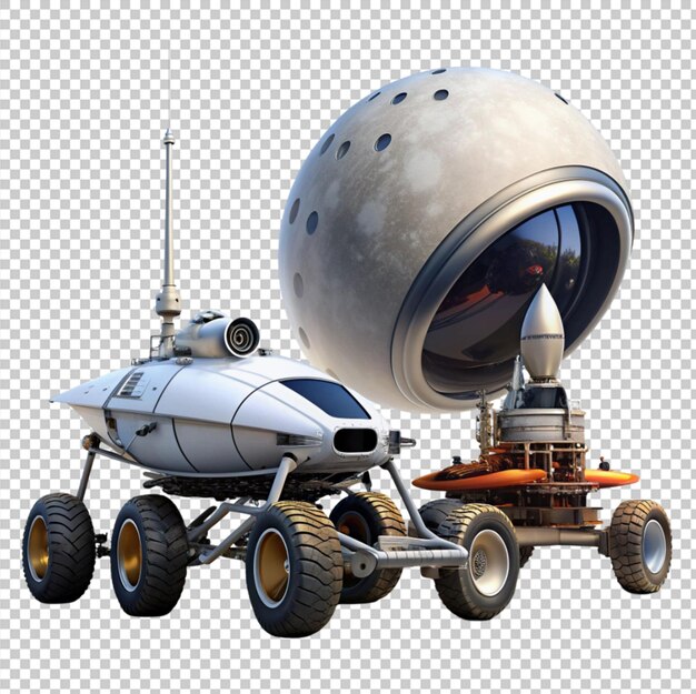 PSD sci fi spacecraft buggy