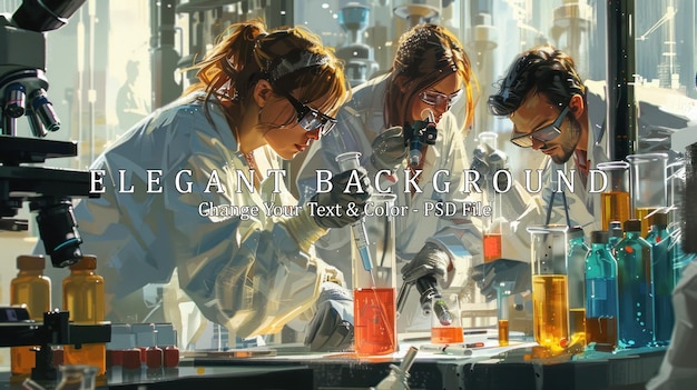 PSD scientists working in a laboratory