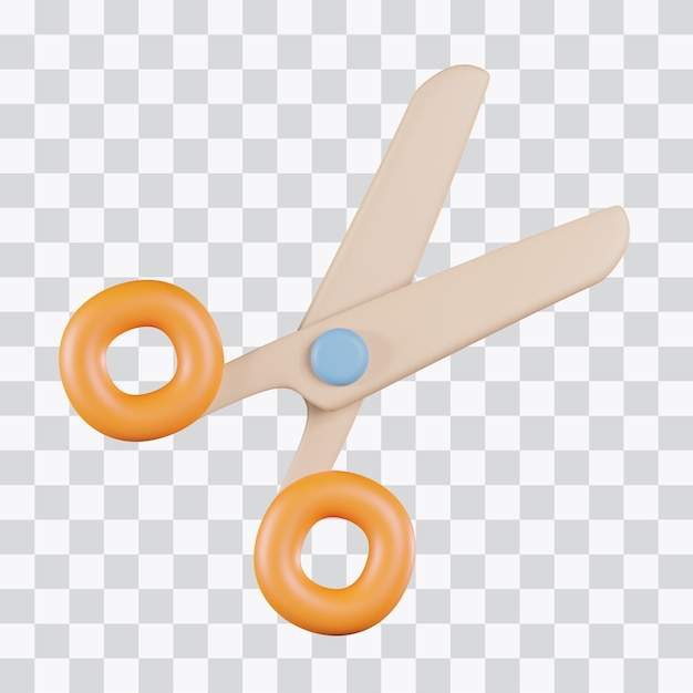 Scissors 3D Icon